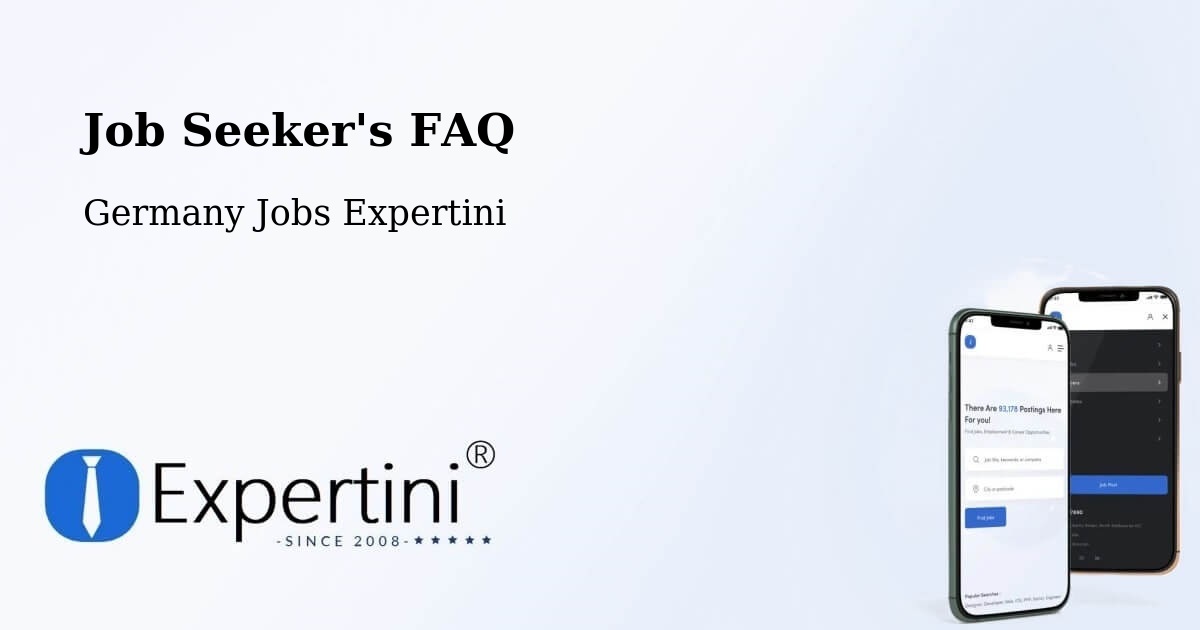 Job Seeker FAQ – Oldenburg In Holstein - Germany Jobs Expertini